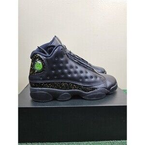 Nike Air Jordan Retro 13 GS Gold Glitter Size 7Y DC9443-007 Women's 8.5